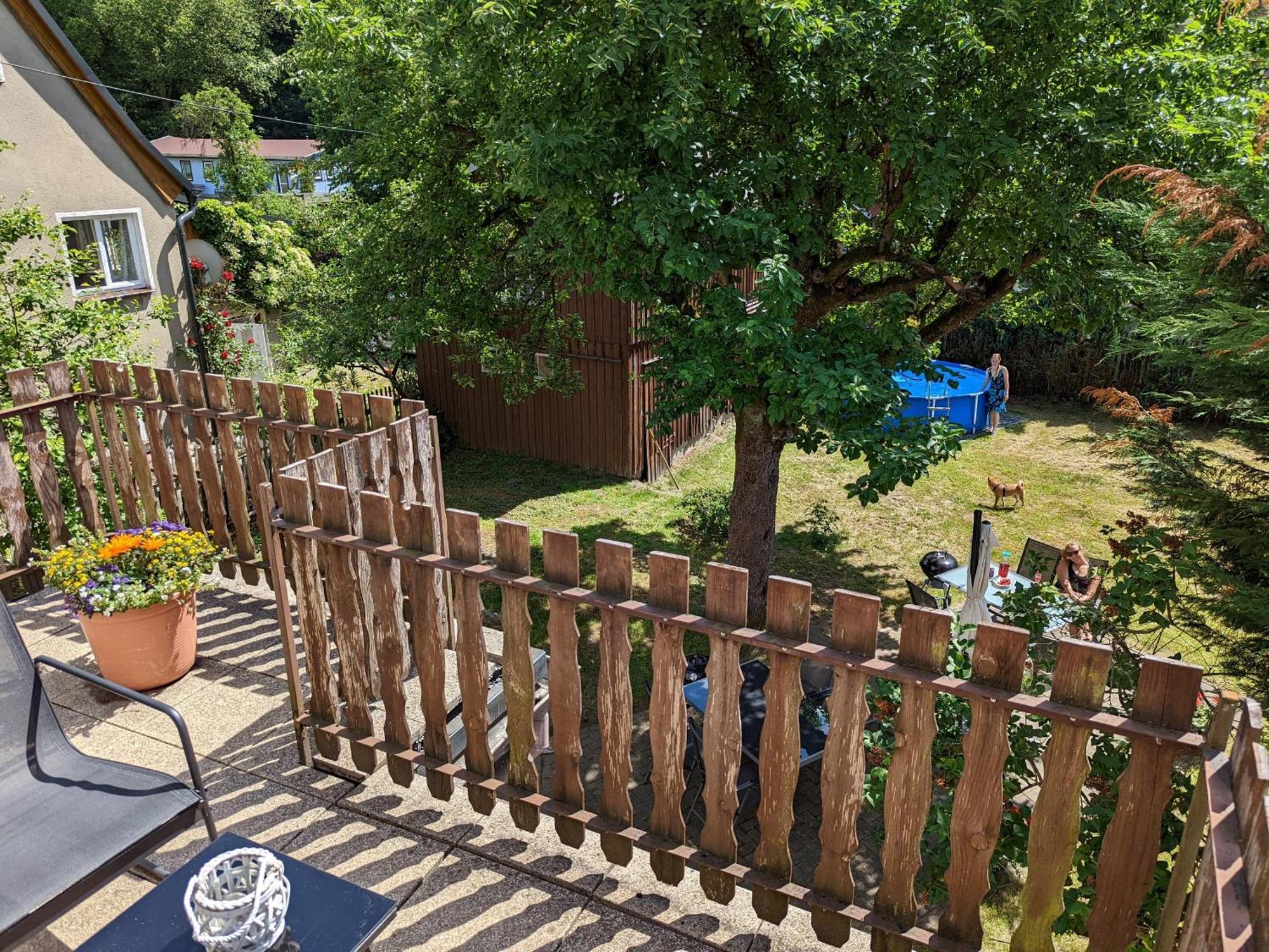 H2 - Urlaubsmagie - Garten, Pool, Terrasse, Grill Sebnitz Εξωτερικό φωτογραφία